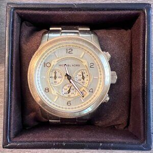 Michael Kors Gold Oversized Watch
